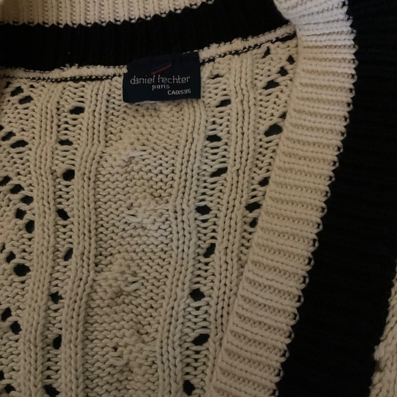 DANIEL HECHTER    PARIS  ORIGINAL CARDIGAN  VINTAGE - Picture 2 of 12